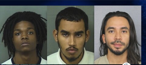 3 Palm Beach County men arrested in connection with the death of Coral Springs firefighter