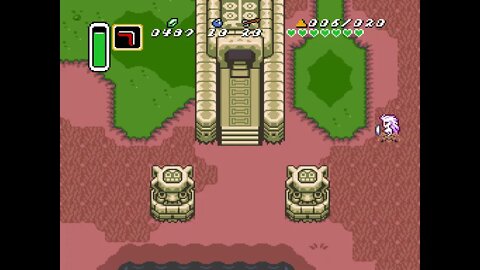 A Link To The Past Randomizer (ALTTPR) - Triforce Hunt Keysanity, Hard Enemy Health