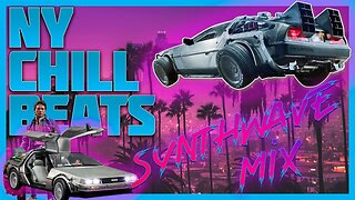 SynthWave Midnight Mix 💿 | NY Chill Beats Radio 🗽