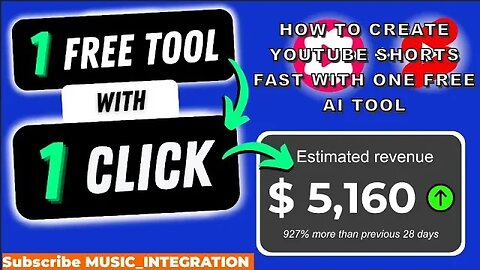 How to Create YouTube Shorts Fast with One Free AI Tool