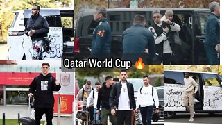 Crazy 🔥,Barcelona stars storm Qatar World Cup camps, Kounde, Raphinha, Dembele,Gavi, Ansu Fati,Pedr