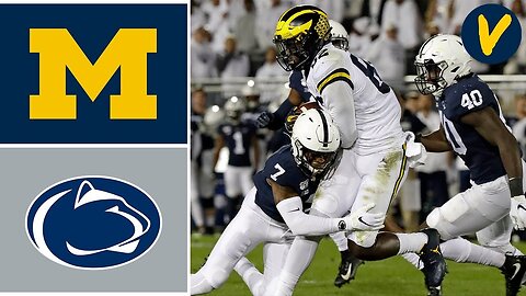 #3 Michigan vs. #10 Penn State Football Highlights 11/11/2023