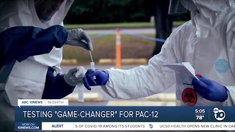 Pac-12 calls rapid testing from SD biotech a 'game-changer'