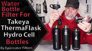 Water Bottle Filter for Takeya, ThermaFlask, and Hydro Cell Bottles from Amazon
