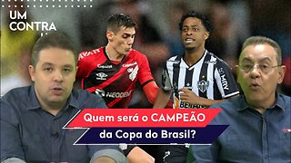 "O Flamengo foi ELIMINADO pelo Athletico, mas o Galo..." Final da Copa do Brasil gera DEBATE!
