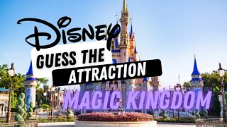 Disney Trivia Quiz Guess the Attraction Challenge Disney World Magic Kingdom Rides