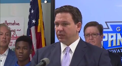 Gov. DeSantis declares Sarasota swimmer winner over transgender athlete