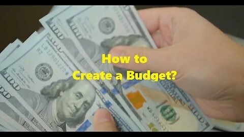 How to create a budget