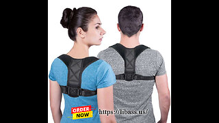 Medical Clavicle Posture Corrector Lower Back Correction Belt for Adult Children