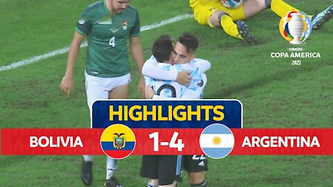 Bolivia 1-4 Argentina | Match 20 | Highlights | Copa America 2021 | 29th June, 2021
