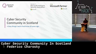Cyber security Communities in Scotland by Ben Docherty LTDH22 Opening Keynote