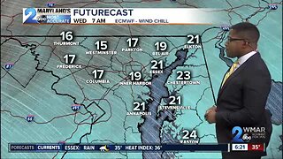 WMAR-2 News Weather at 6 p.m.