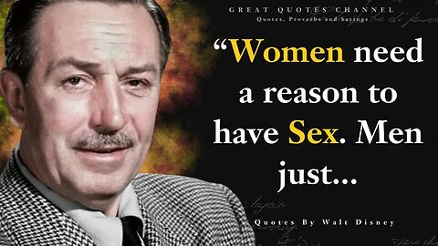 Walt Disney Quotes that Will Inspire You to Go Beyond Your Limits l Walt Disney Quotes l Deep Quotes