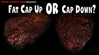 Fat Up or Down Smoked Brisket | Pellet Grill Hot and Fast