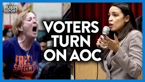 Watch AOC's Insulting Response as Her Supporters Turn on Her at Town Hall | DM CLIPS | Rubin Repor..