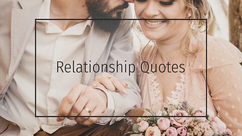 Relationship Quotes