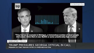 President Trump once again pushed false Detroit voter fraud allegations in call with Georgia SOS