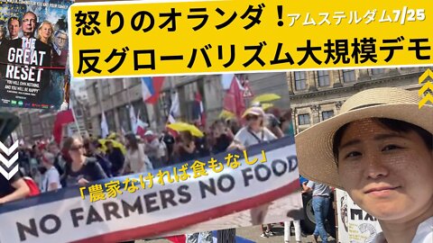 #315 Huge protest! Dutch farmers and patriots stand up against globalism in Amsterdam