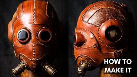 How to Make the Dust Angel Steampunk Leather Mask
