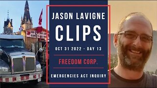 Day 13 - Freedom Corp. - Emergencies Act Inquiry