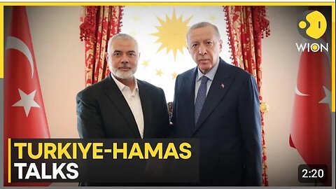 Isreal War: Erdogan meets Hamas leader, first meeting since Isreal's Gaza campaign
