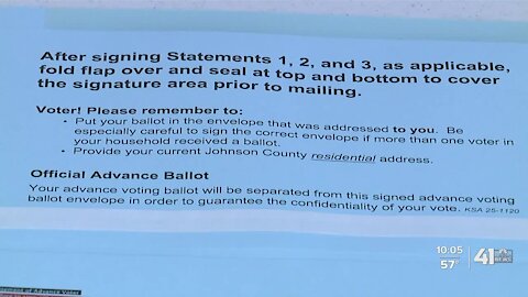 JoCo election commissioner shares tips to ensure mail-in ballots are counted