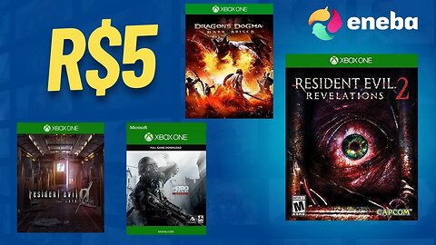 10 Excelentes Ofertas de Jogos do Xbox na Faixa de APENAS R$5 no Eneba