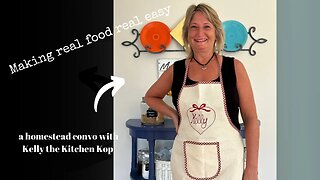 Anyone can cook real food! A conversation with Kelly the Kitchen Kop
