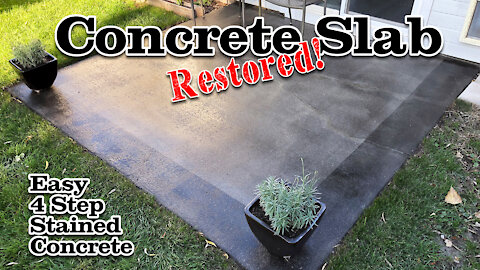 😲 Concrete Slab Restored!