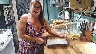 Gooey Butter Cake - Cooking In My Bus With Hillary