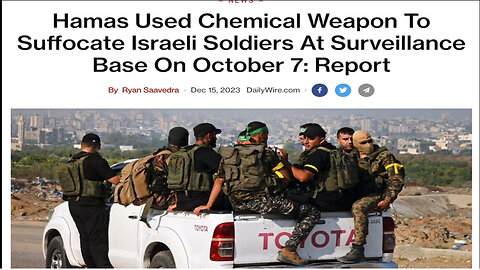 Clare Lopez - HAMAS Killed Jews with Poison Gas!