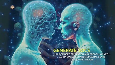 UNLOCK DEEP RELAXATION AND BOOST LUCK WITH ALPHA WAVE MEDITATION BINAURAL BEATS ISOCHRONIC PULSES