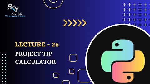 26. Day 2 Project Tip Calculator | Skyhighes | Python