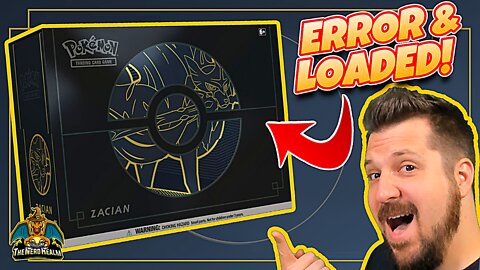 ❓Error❓ Elite Trainer Box Plus | Zacian | Pokemon Cards Opening