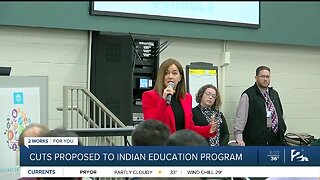 Cuts Proposed To Indian Education Program