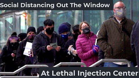 NO SOCIAL DISTANCING DURING NYC LETHAL INJECTIONS