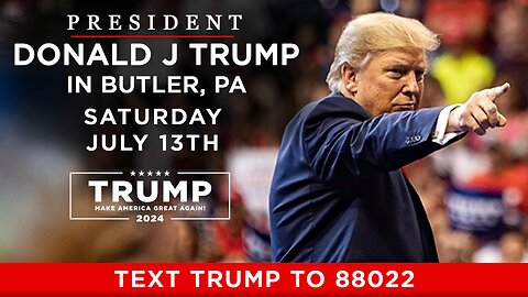 LIVE: President Trump in Butler, Pennsylvania