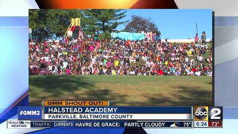 A BIG good morning from Halstead Academy