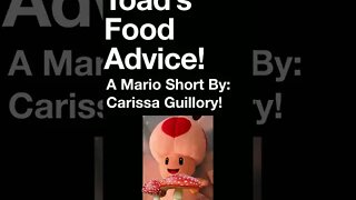 Toad's Food Advice! A Mario Short! (2022) #Shorts