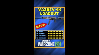 BEST Vaznev 9k Loadout in Warzone 2 😲 #shorts