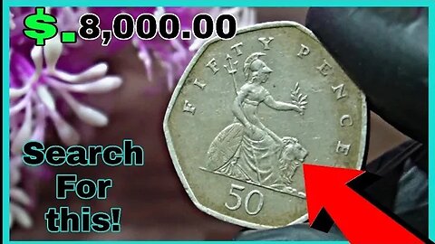 UK 50 Pence 1997 Coin worth up $8,322 !! Most Expensive Fifty pence to Look for!!