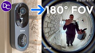 Never Miss A Thing! 180º FOV - Botslab Video Doorbell 2 Pro Review