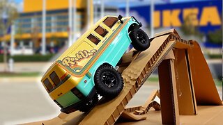 I Built IKEA’s ‘Free’ Mini RC Crawler Course! ft. FTX Rock Van