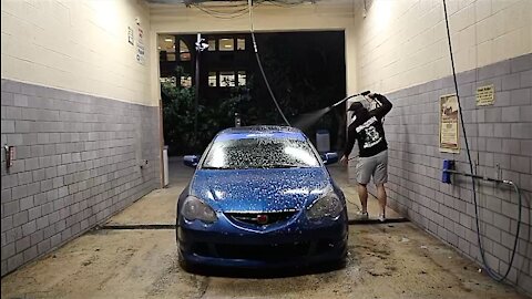 Spoon Sports DC5 car wash