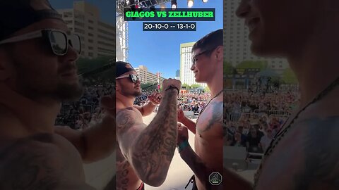 Daniel Zellhuber vs. Christos Giagos: Noche UFC Face-off #nocheufc #shorts