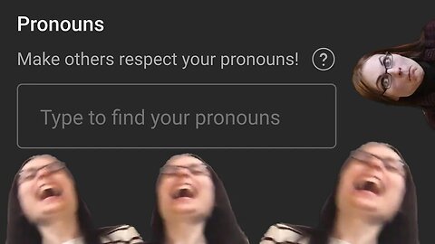 Type to Find Your Pronouns (YouTube Pronouns) | Weird Wednesday