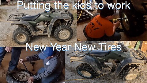 Putting the Kids to work, New Year New Tires