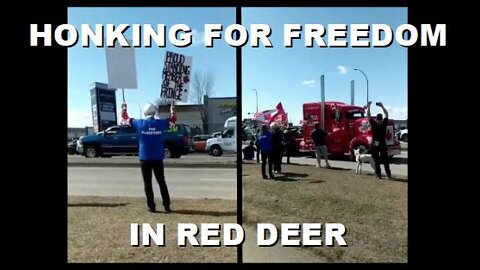 Road Side Rally in Red Deer to Take Back Alberta & End Mandates | April 23rd 2022