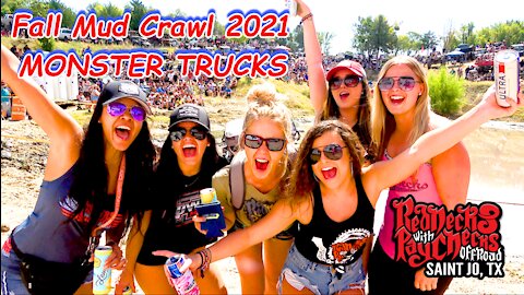 MONSTER TRUCK BOUNTY HOLE - Rednecks with Paychecks - Fall Mud Crawl 2021