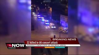 22 killed in UK concert attack